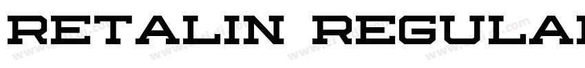 Retalin Regular字体转换 Retalin Regular字体转换
